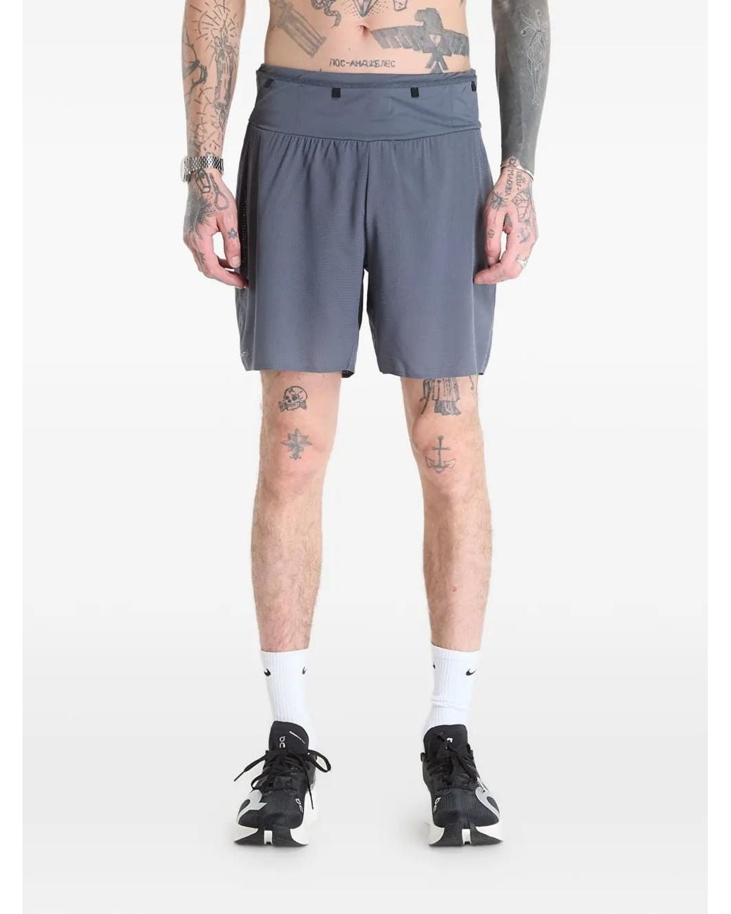 C.r.a.f.t Blue Short Pro Trail for men