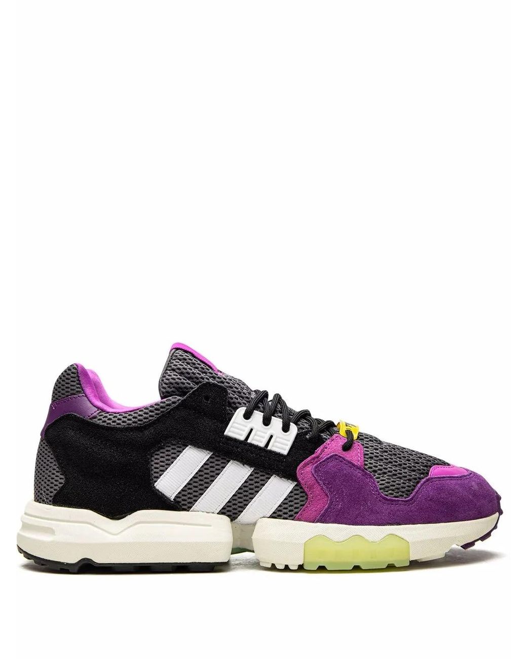 Adidas Purple Ninja Zx Torsion Sneakers