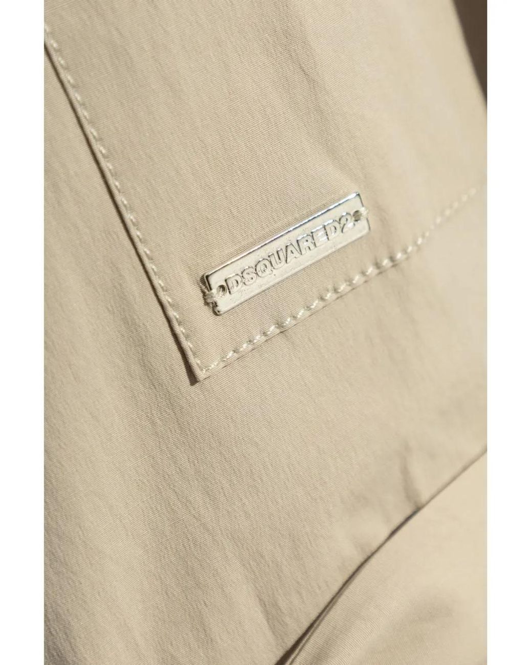 DSquared² Natural Shirt Midi Dress