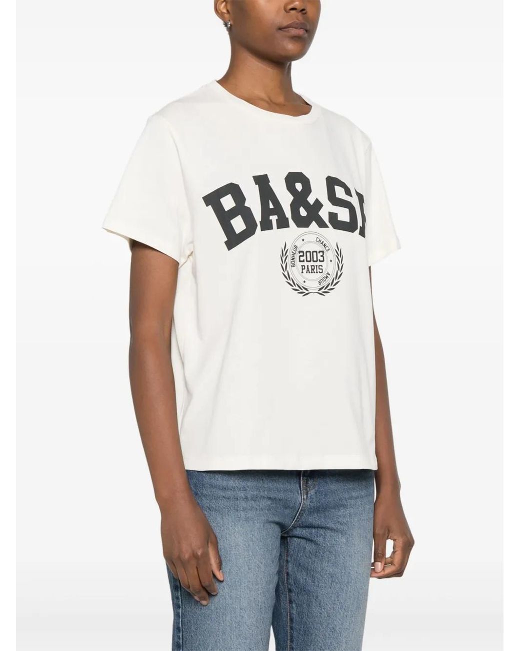 Ba&sh White Ioni T-Shirt