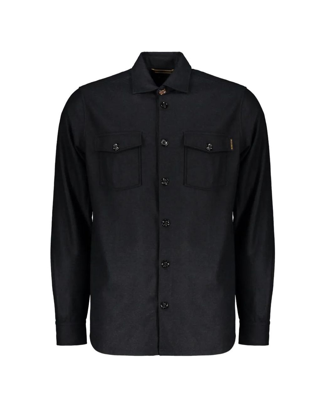 Camicia Meyer di Moorer in Black da Uomo