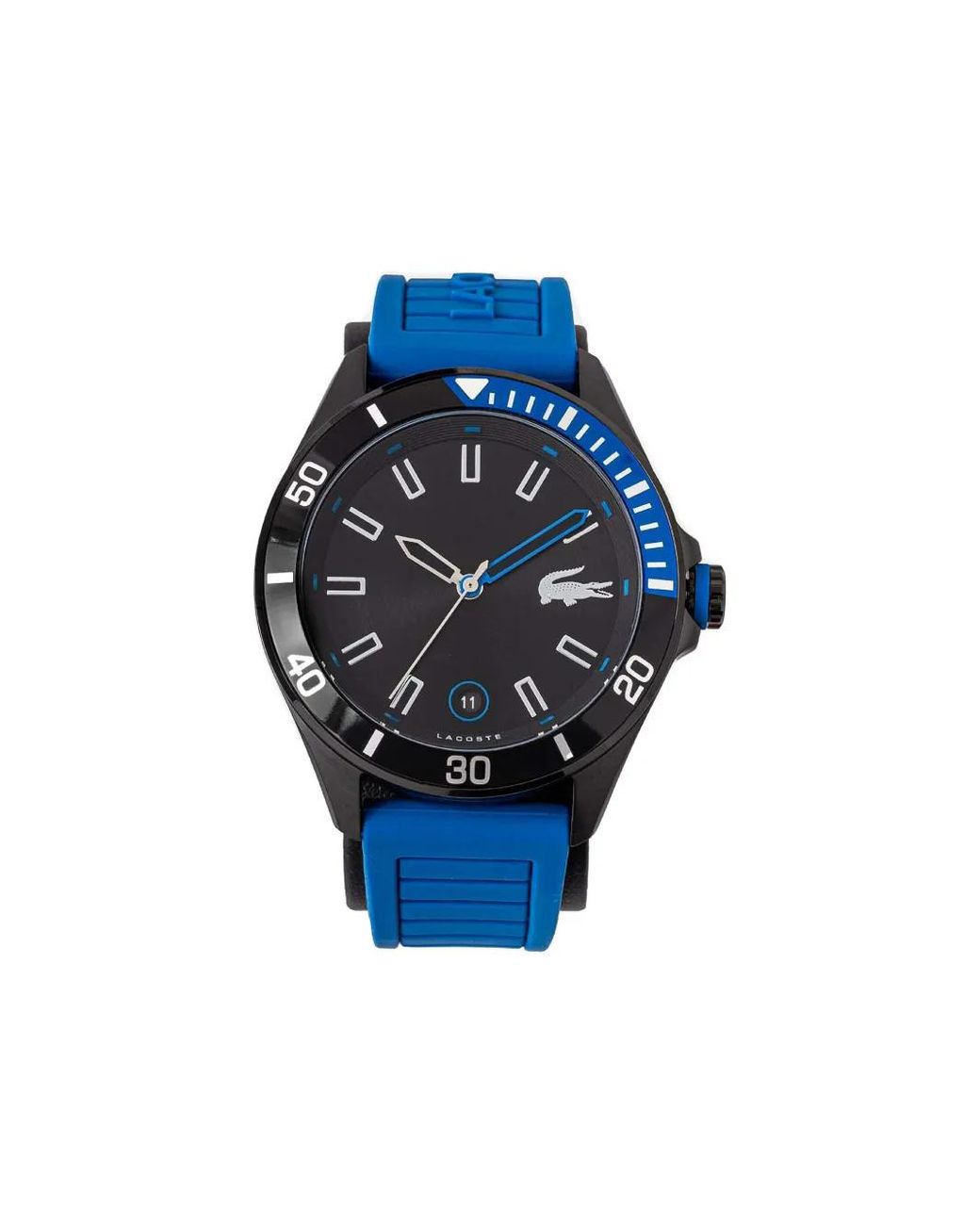 Lacoste Tiebreaker 44Mm Watch in Blue for Men | Lyst UK