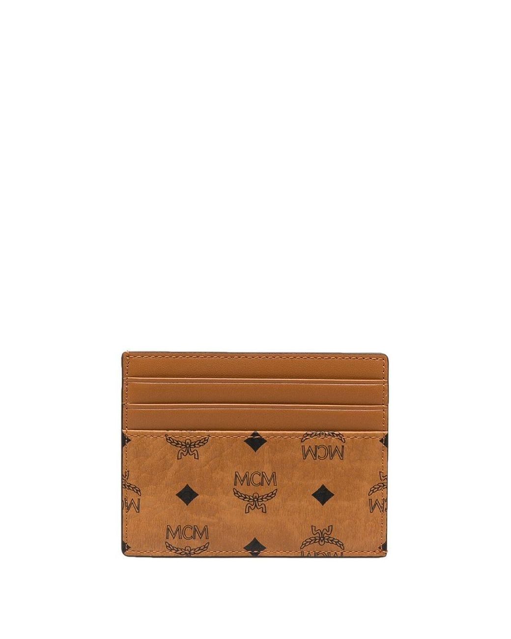 mcm visetos card case