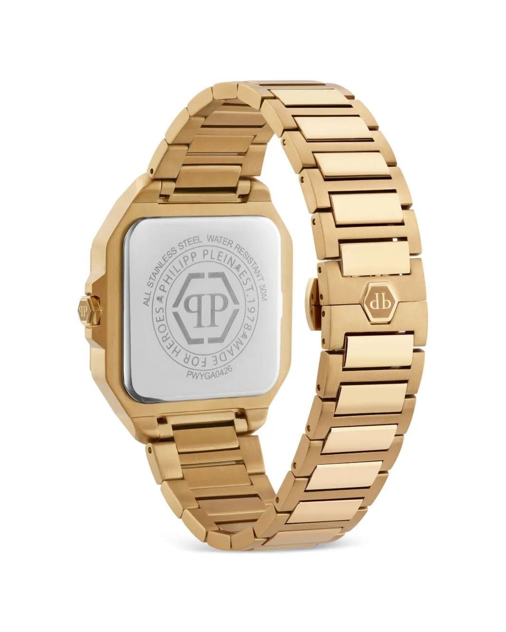 Philipp Plein Metallic Edge 42Mm Watch for men