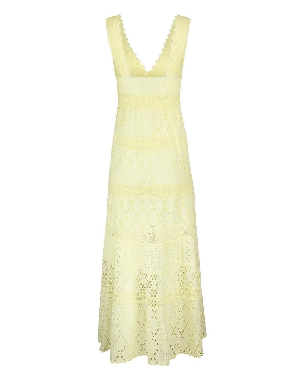 Temptation Positano Yellow Paglia Dress