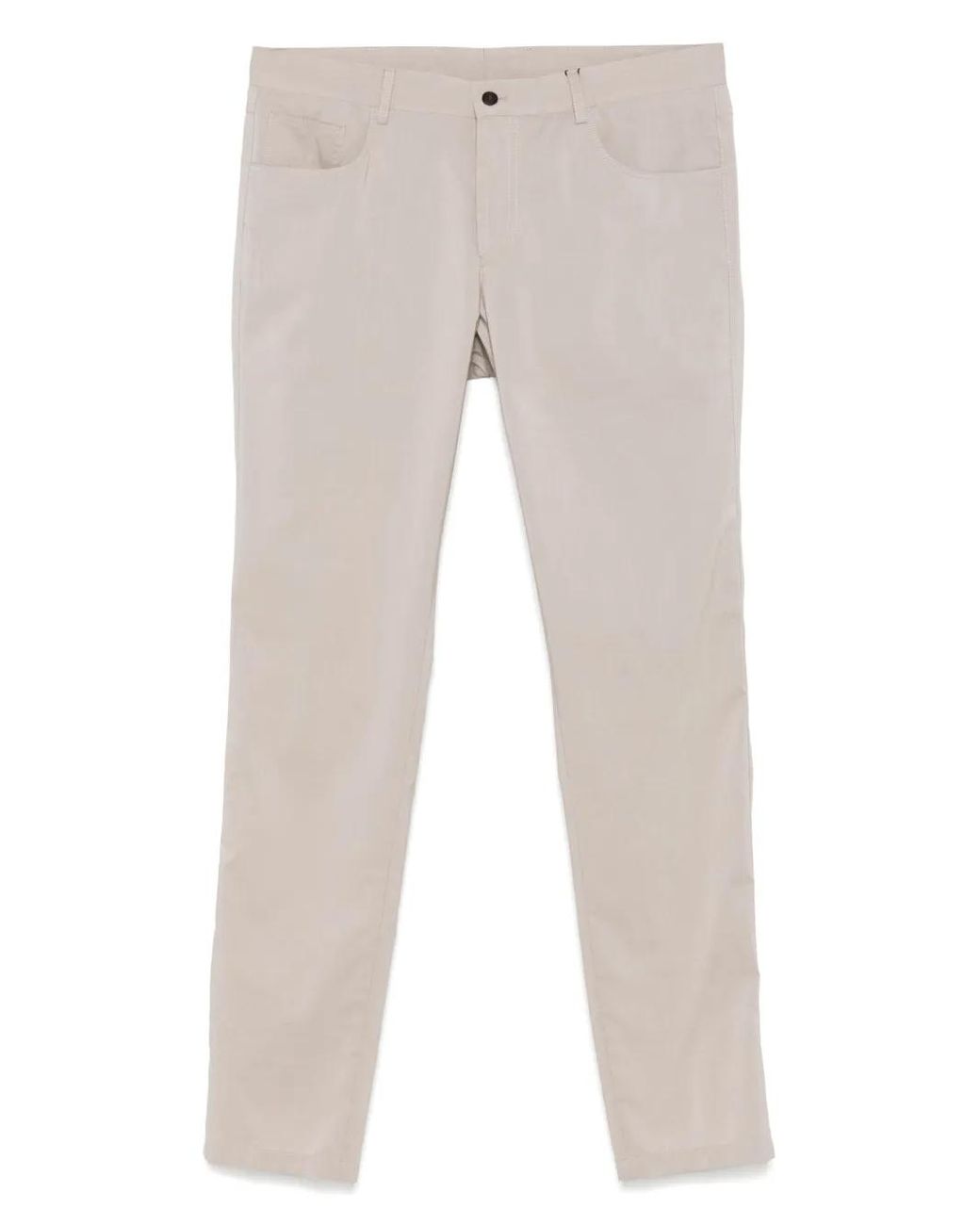 Corneliani Natural Straight-Leg Trousers for men