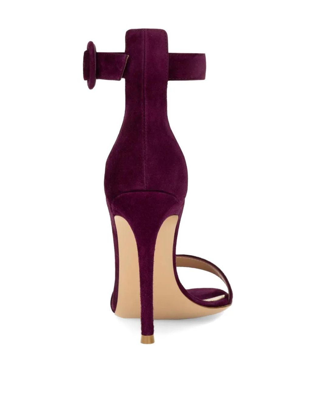 Gianvito Rossi Purple Portofino 105 Sandals