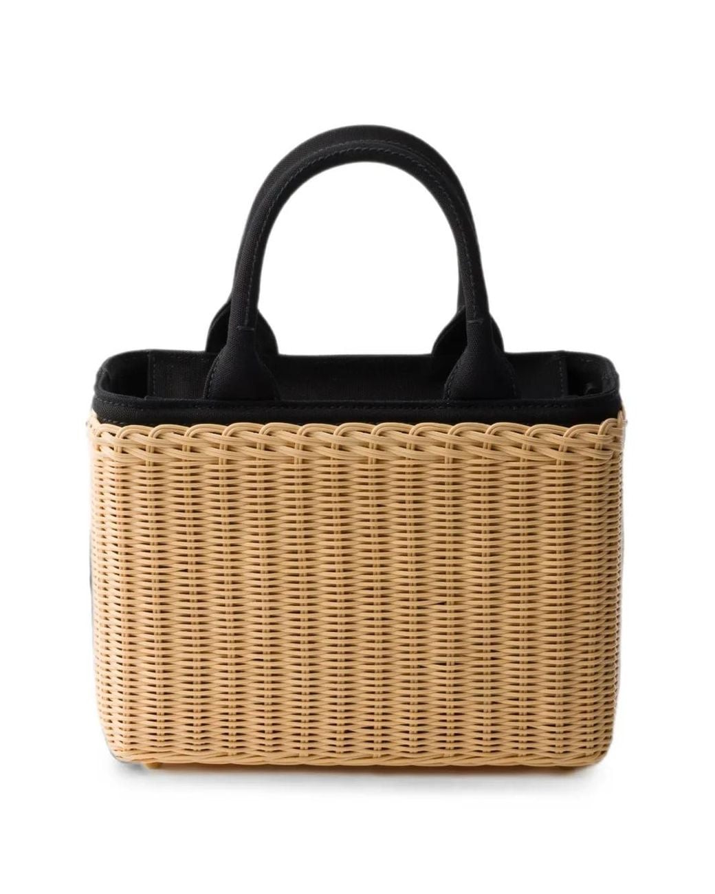 Borsa Tote Media di Prada in Black
