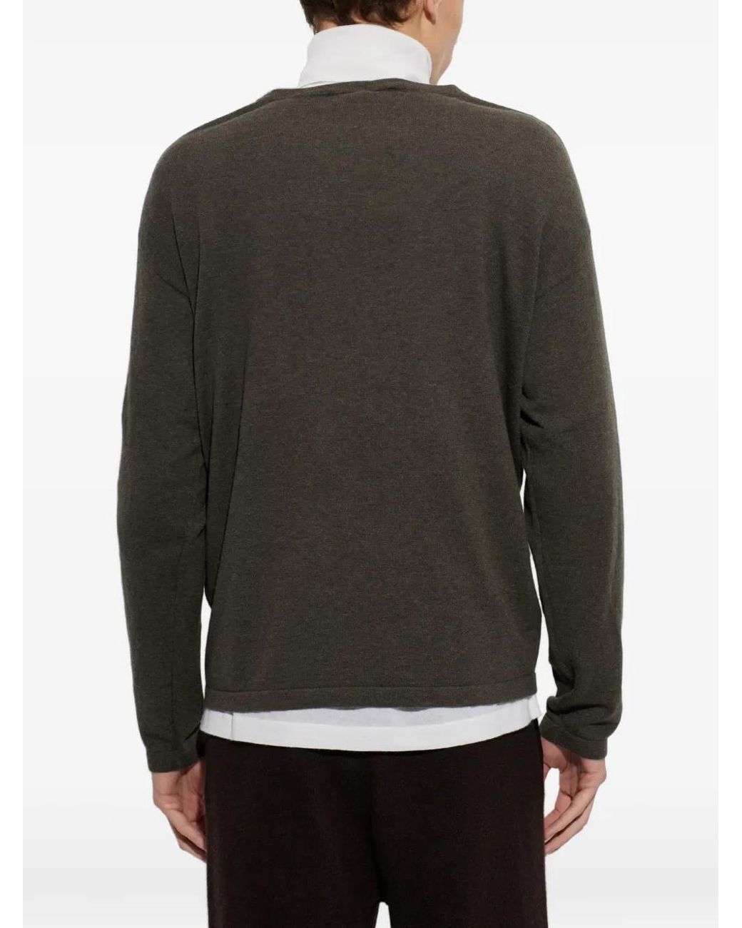 Lisa Yang Gray Theodore Sweater for men