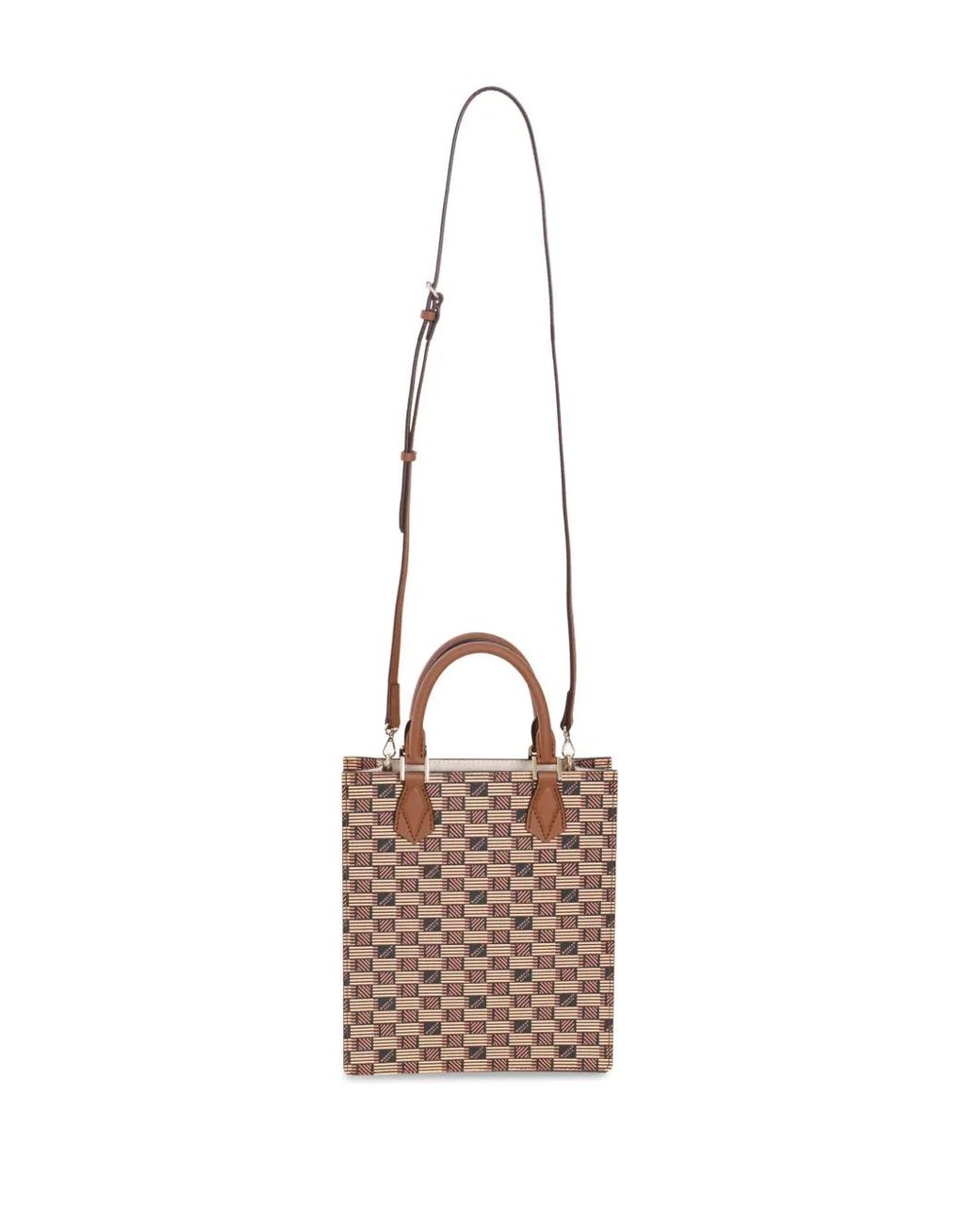 Moreau Brown Monogram-Print Tote Bag