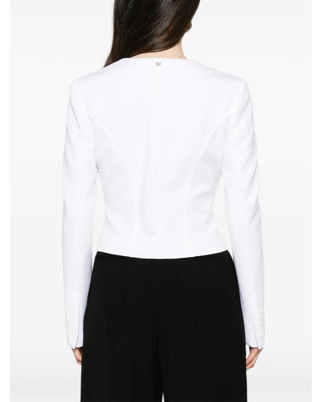 Aniye By White Shana Square-Neck Jacket