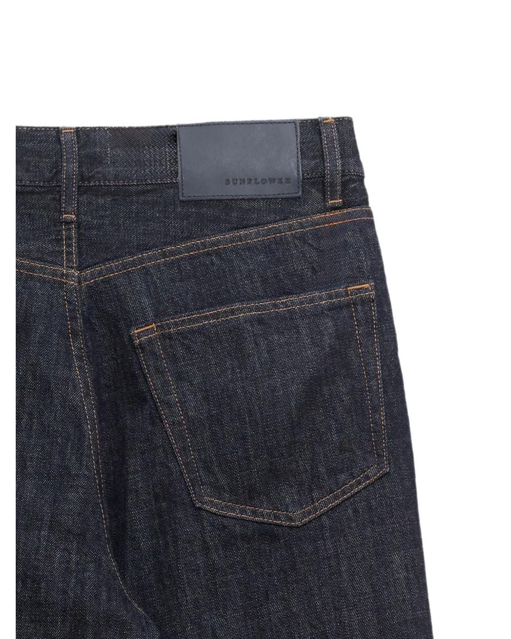sunflower Blue Straight-Leg Jeans for men