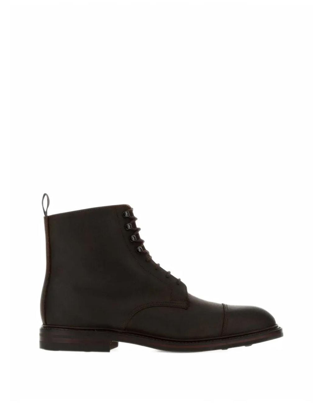 Crockett and Jones Black Coniston Suede Desert Boots for men