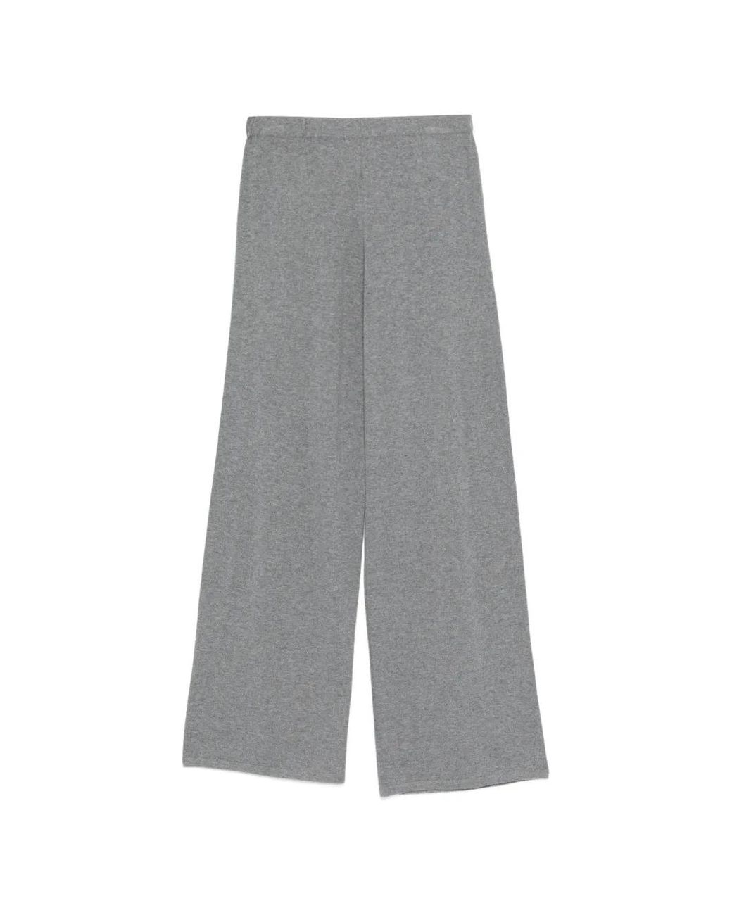 Lisa Yang Gray Aina Knitted Trousers
