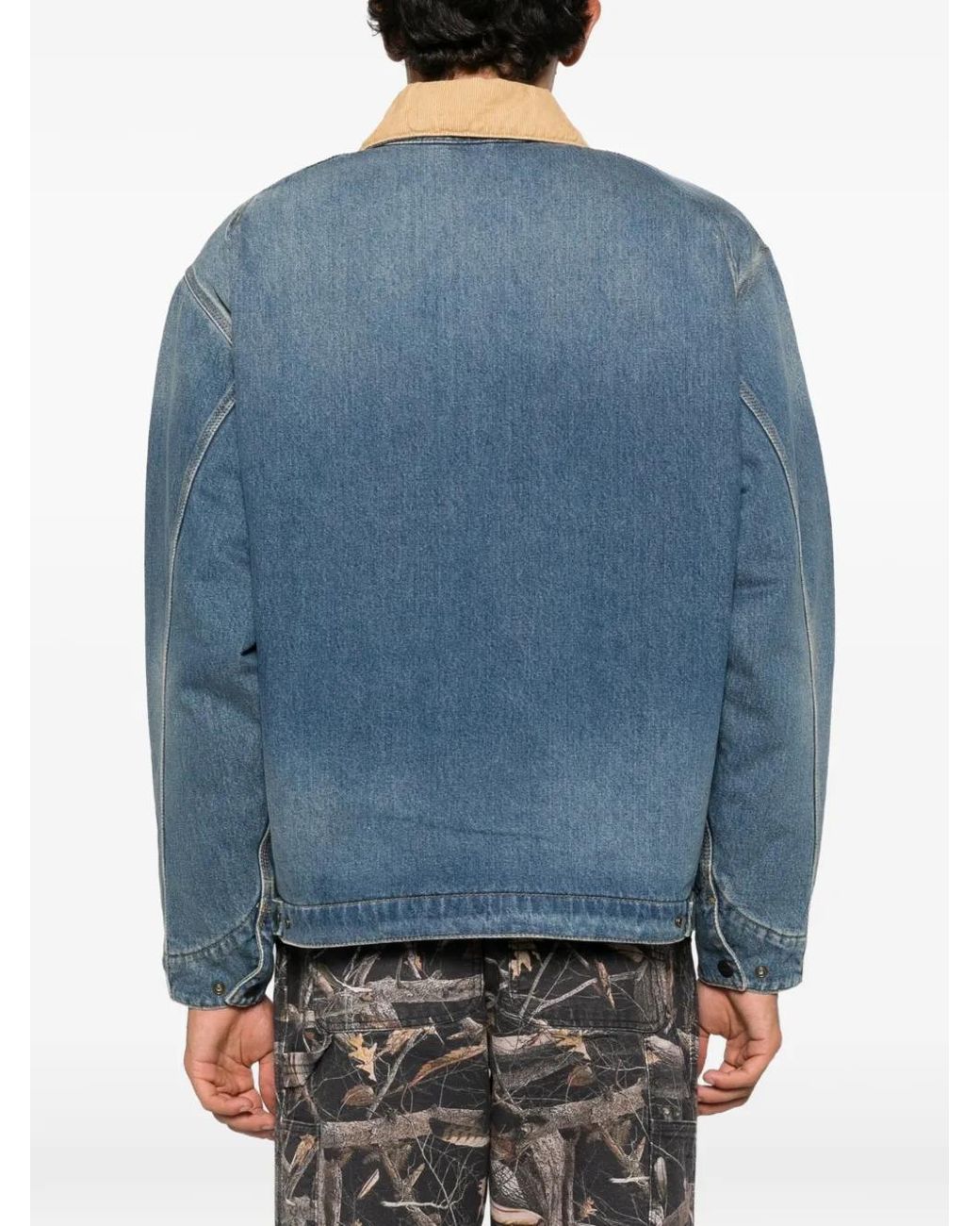 Carhartt Blue Og Detroit Jacket for men