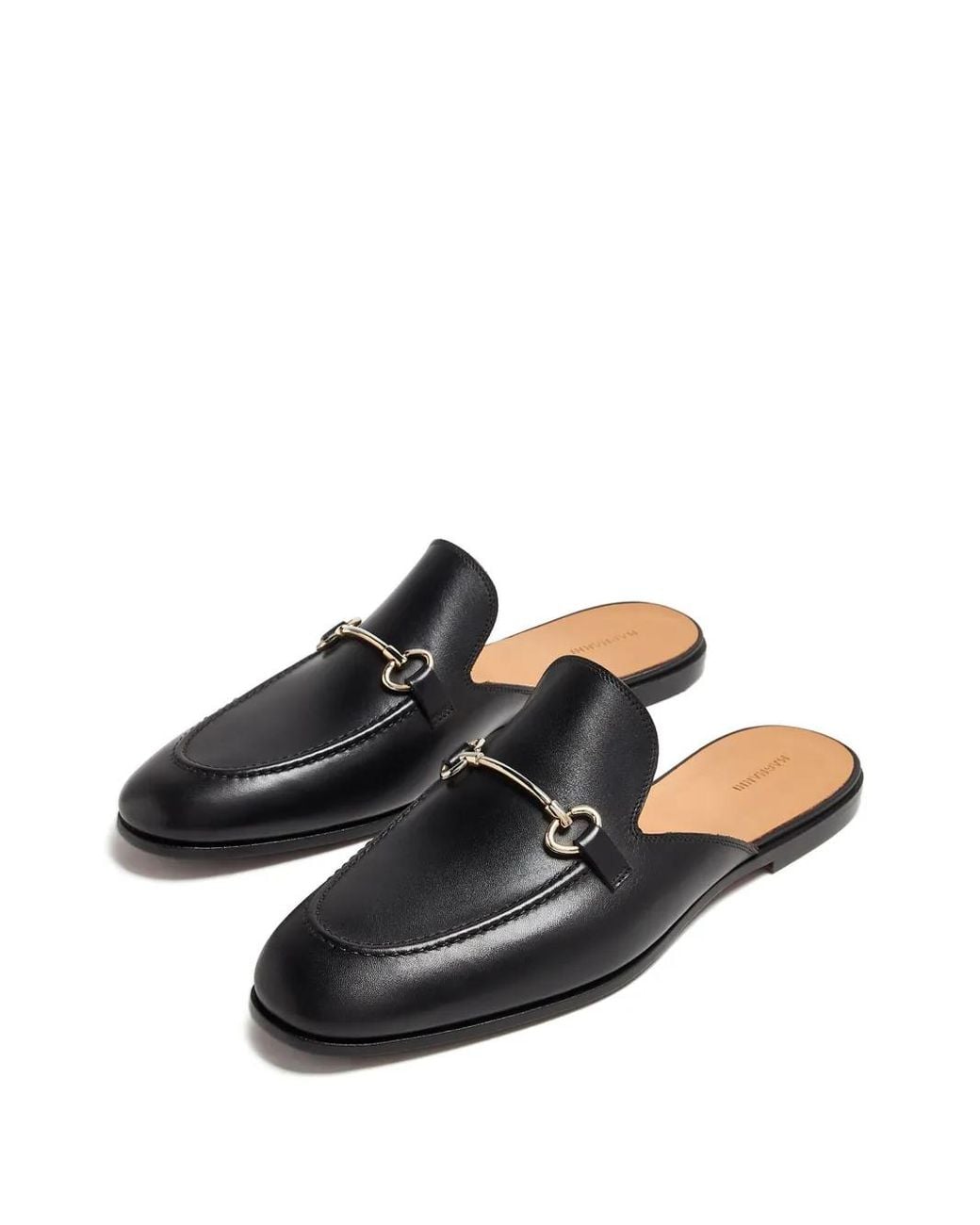 Magnanni Shoes Black Stella V Mules