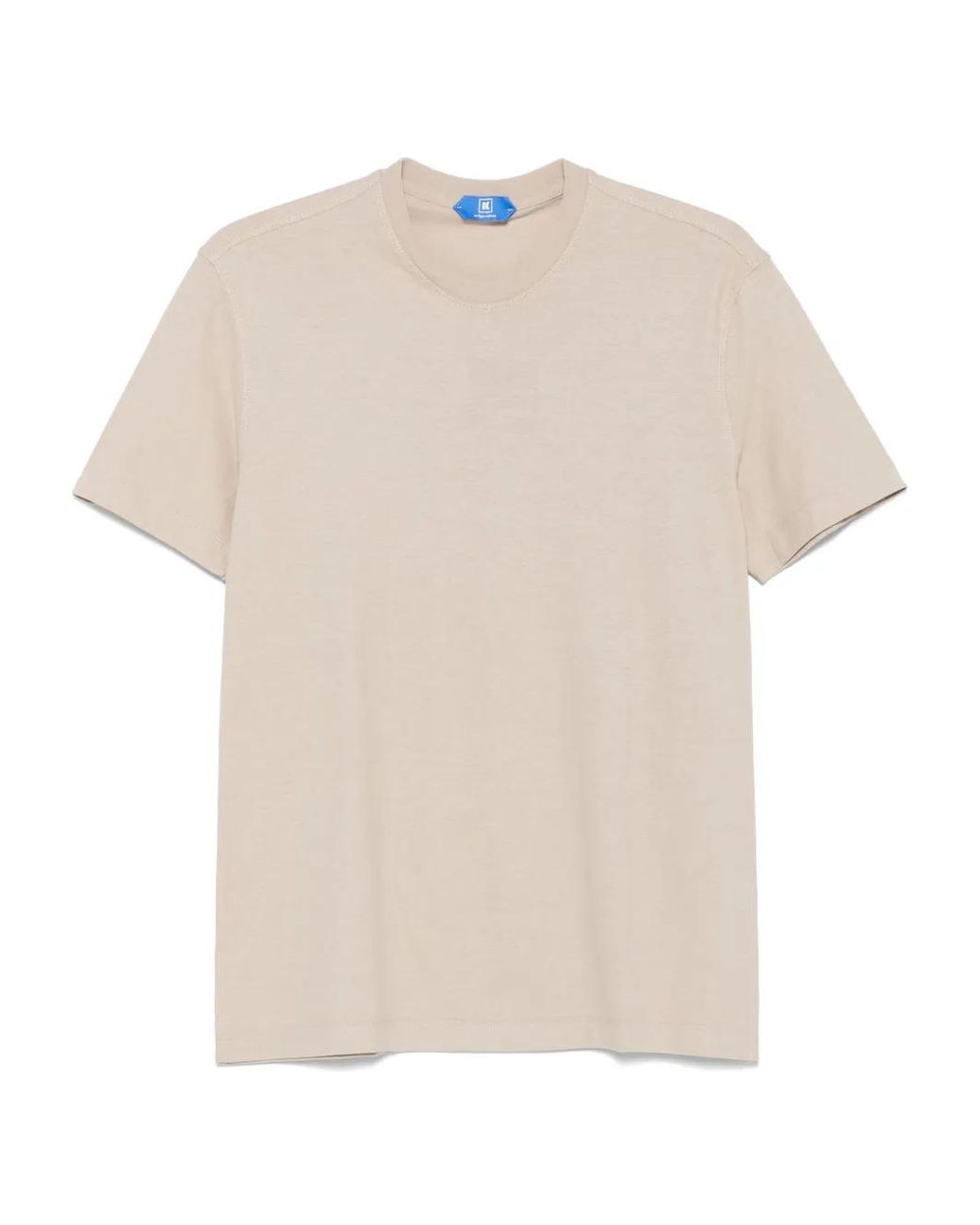 KIRED White Cotton T-Shirt for men