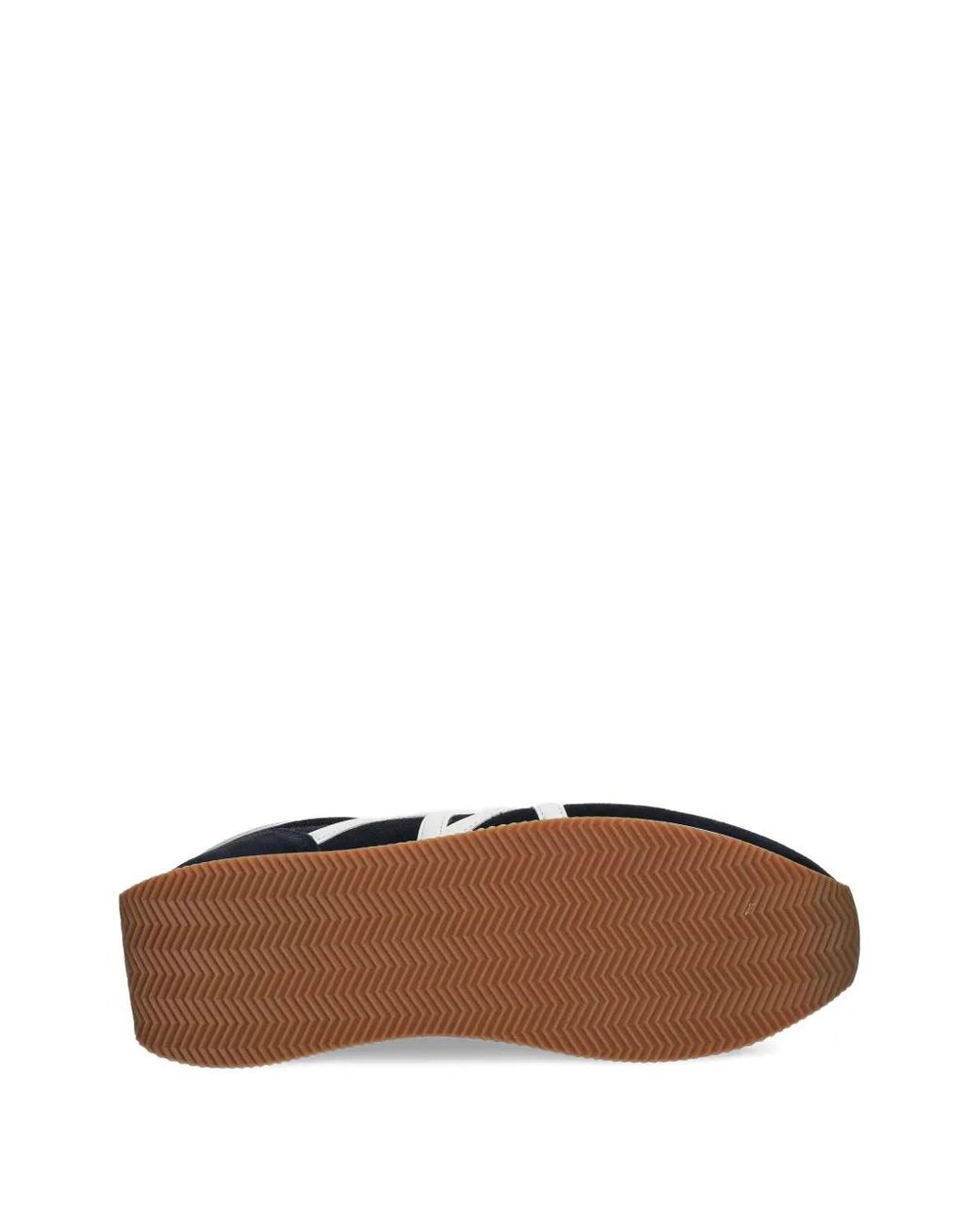 ARMANI EXCHANGE Blue Lace-Up Logo-Detail Sneakers for men