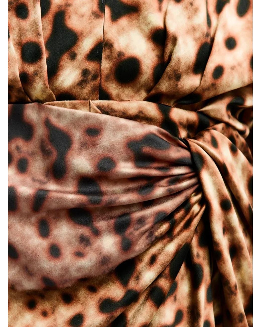 16Arlington Brown Zambra Printed Mini Dress