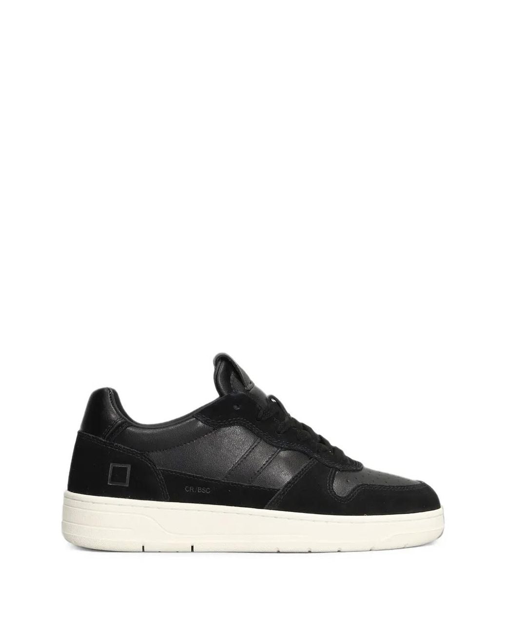 Date Black Court 2.0 Perforated Panelled Sneakers for men