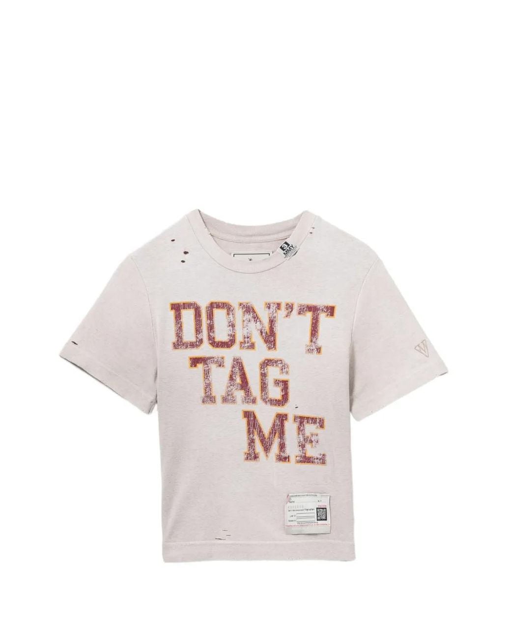 Maison Mihara Yasuhiro White Printed T-Shirt