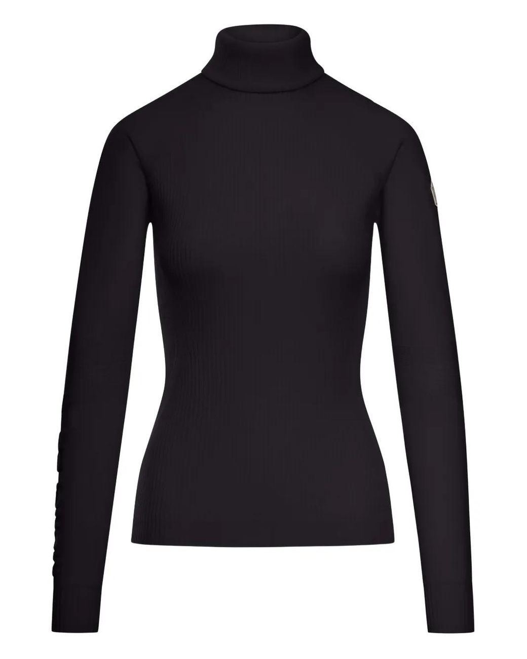 Moncler Black Wool Blend Sweater