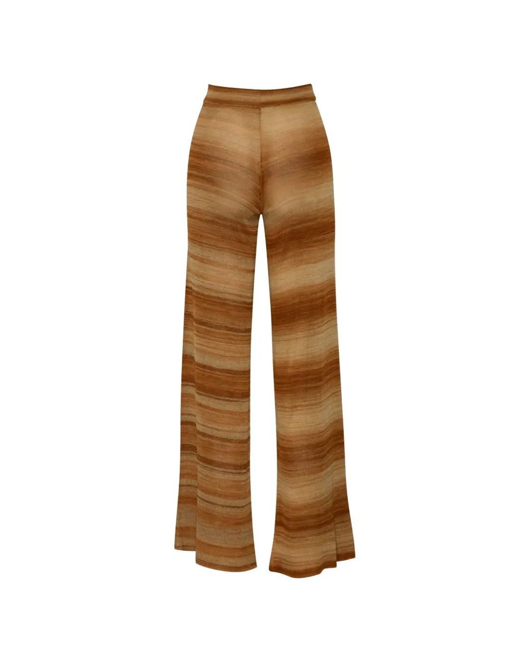 Baobab Brown Helena Wide-Leg Trousers