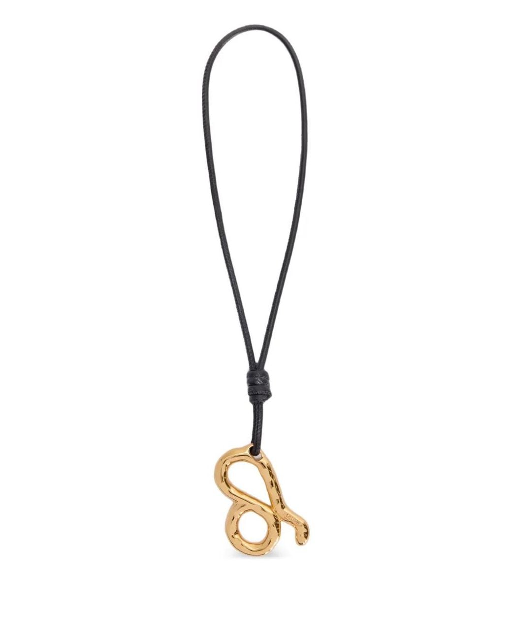Jil Sander Metallic Zodiac Charm