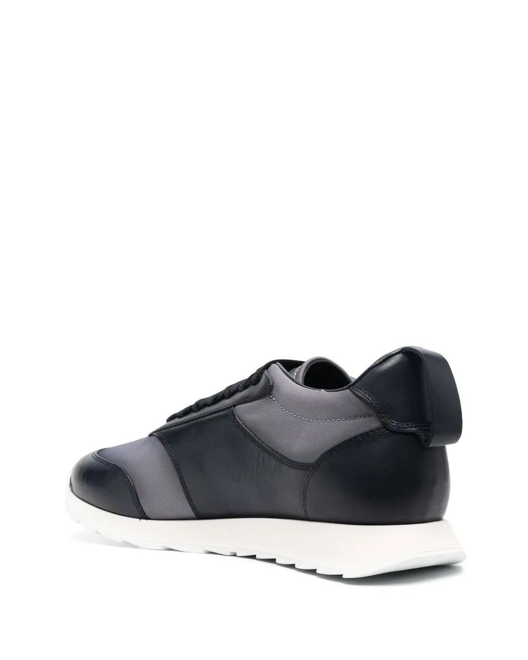Giorgio Armani Blue Closed Trainers for men