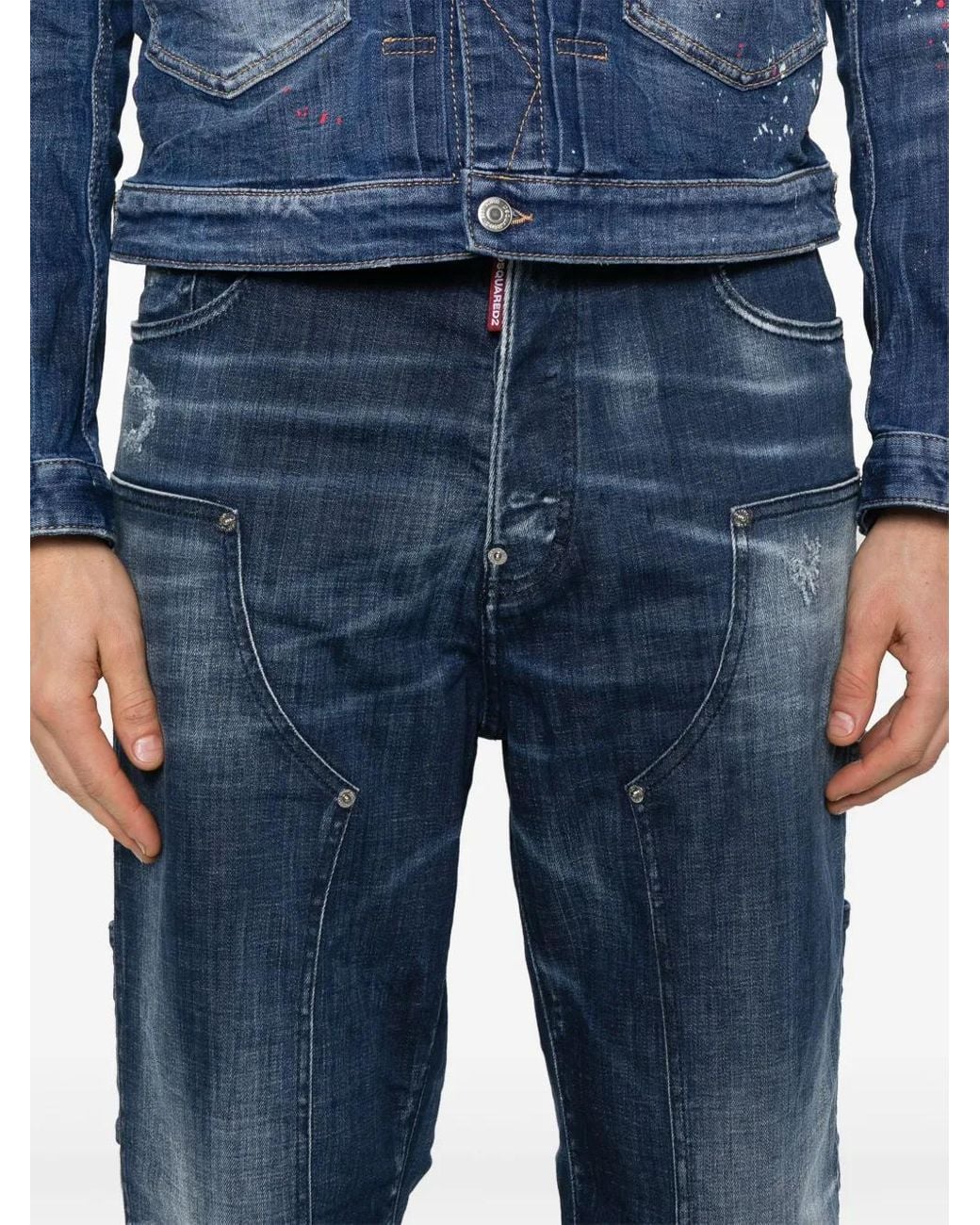 DSquared² Blue Carpenter Jeans for men