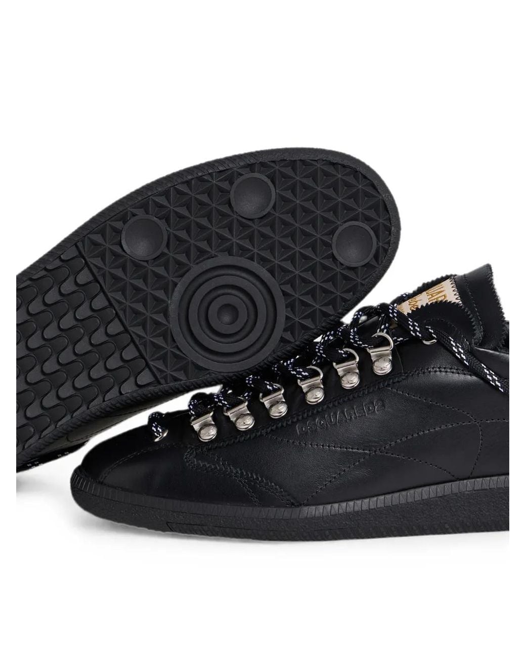 DSquared² Black Rebels Sneakers for men
