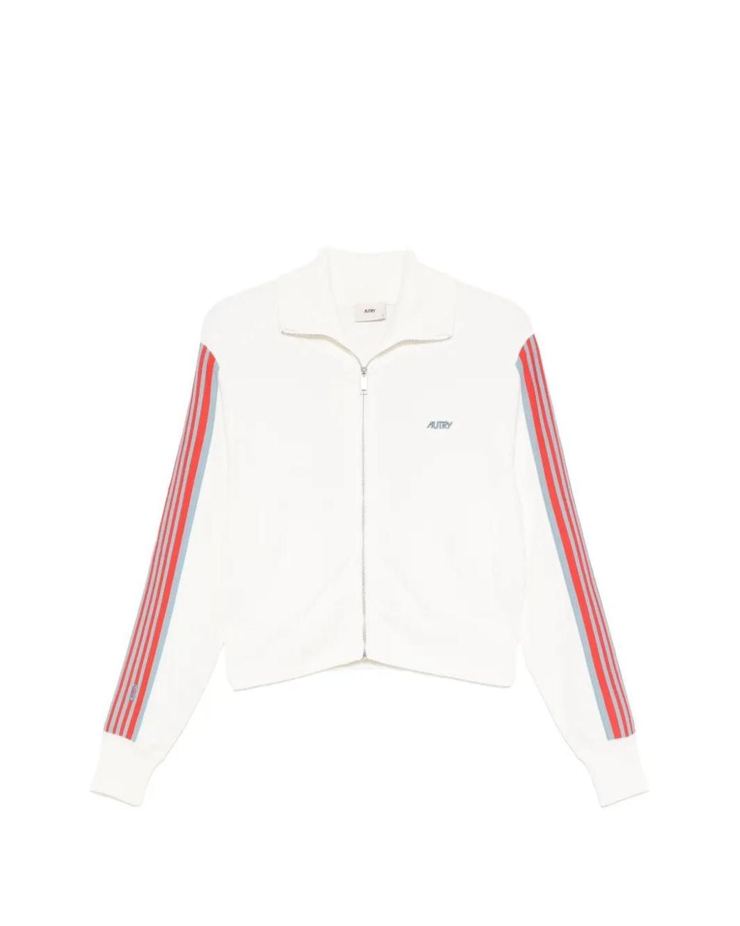Autry White Jacke Mit Seitenstreifen