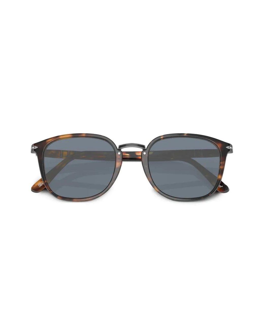 Persol Zonnebril Met Schildpad Design in het Brown