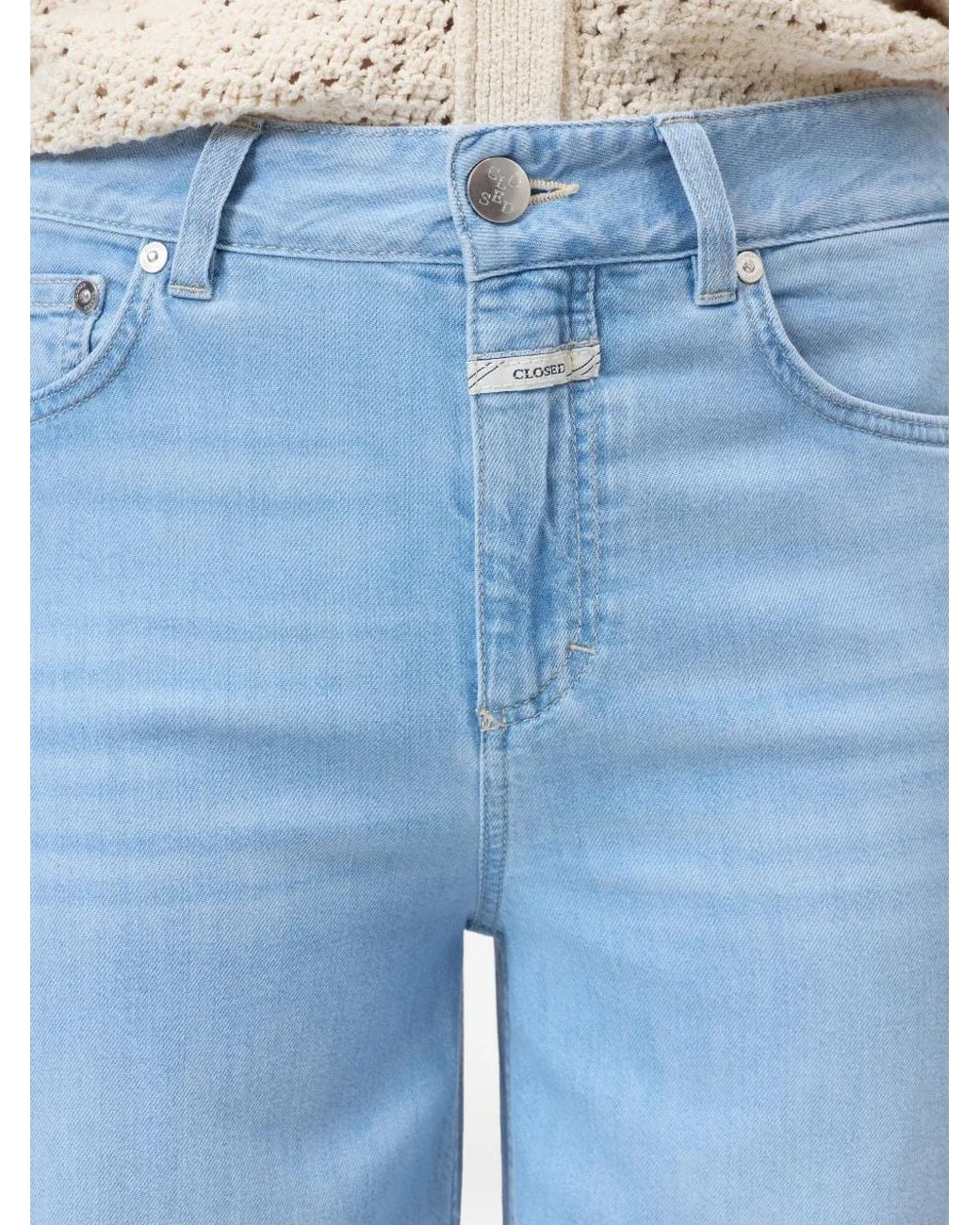 Jean Ample Glow Up Closed en coloris Blue