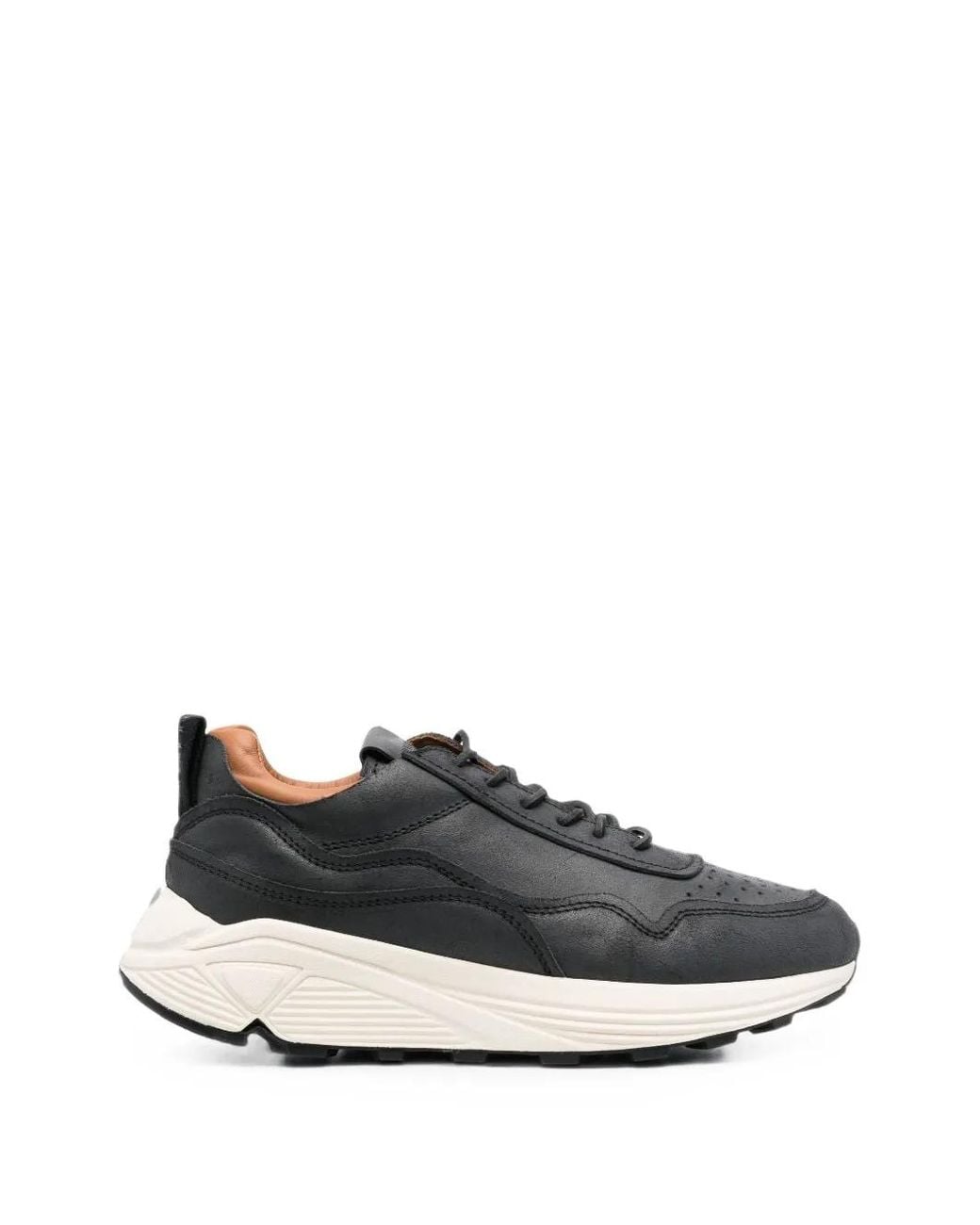 Buttero White Vinci Leather Sneakers for men