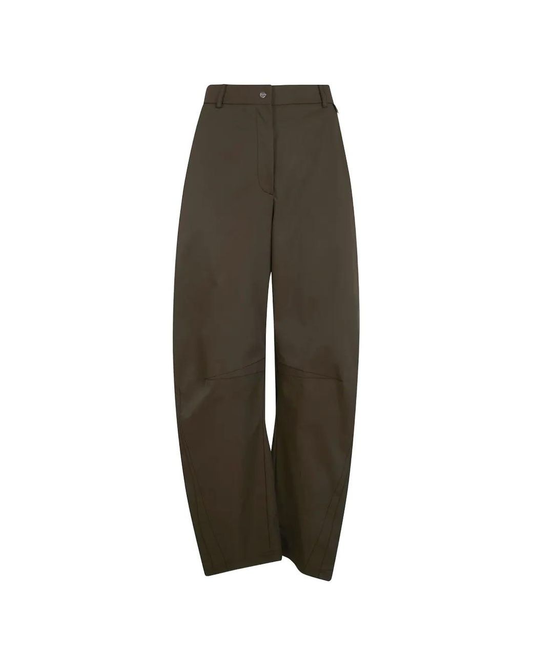Herno Green Wide Leg Trousers