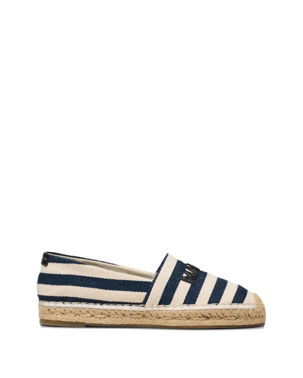 Marc Jacobs White Espadrilles The Striped Canvas