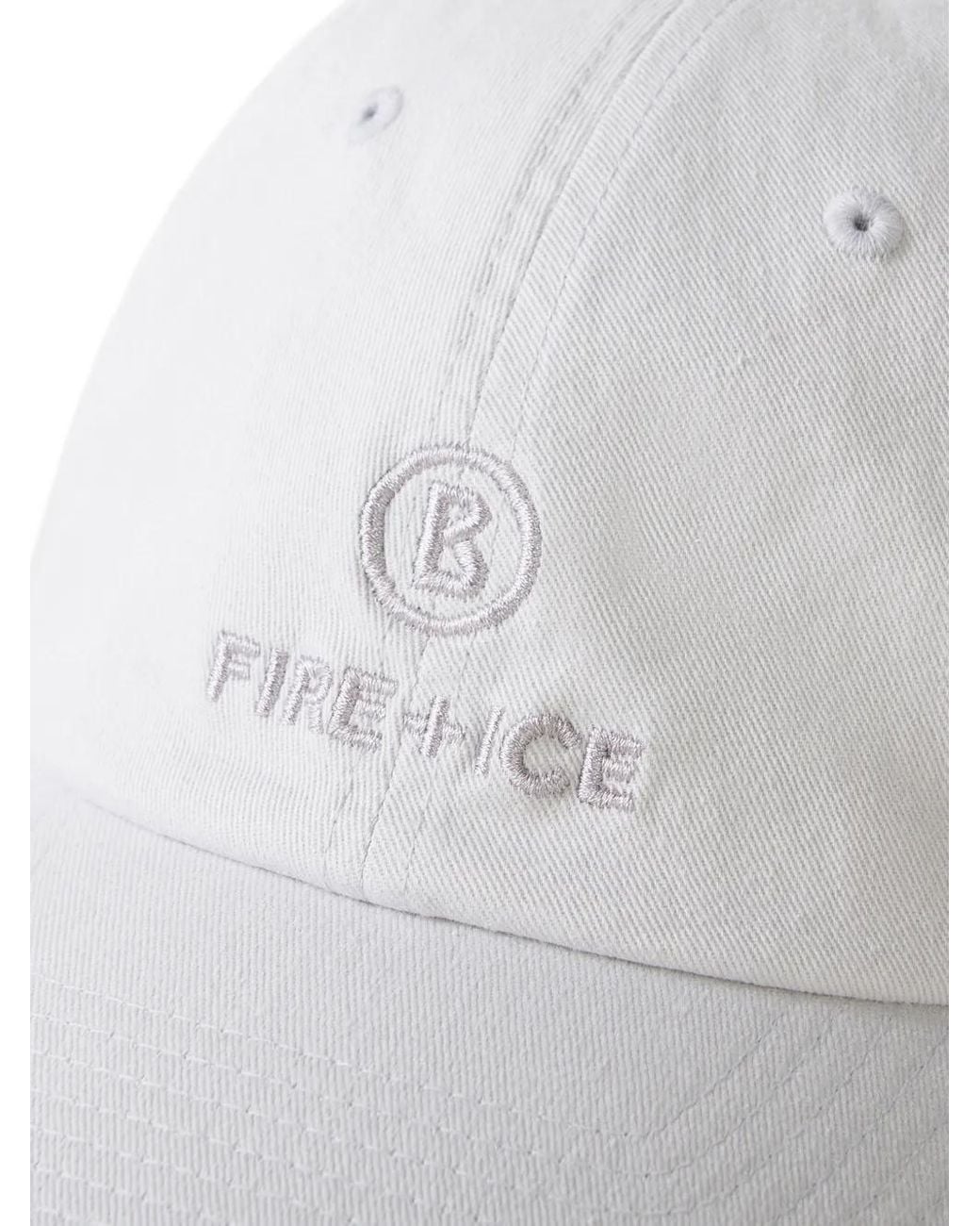 Bogner Fire + Ice Gray Casquette Preston À Logo Brodé
