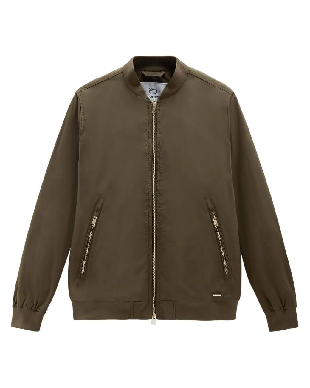 Woolrich Green Charlotte Bomber Jacket