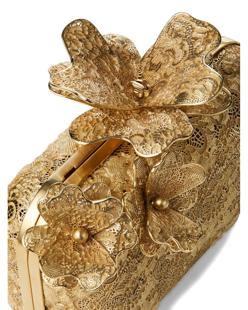 Jimmy Choo Metallic Cloud Clutch