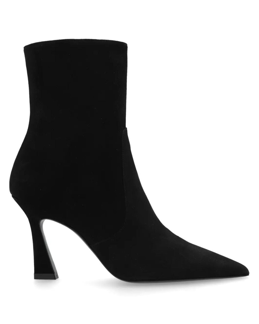 Stuart Weitzman Black Vinnie Stiefel 85Mm