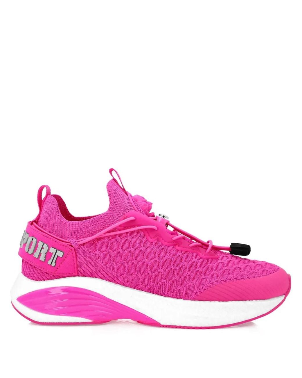 Philipp Plein Pink Ninja Shadow Sneakers