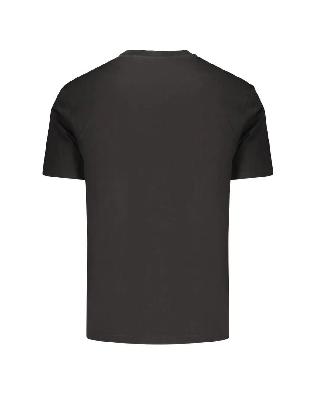 Ellesse Black Logo-Patch Cotton T-Shirt for men