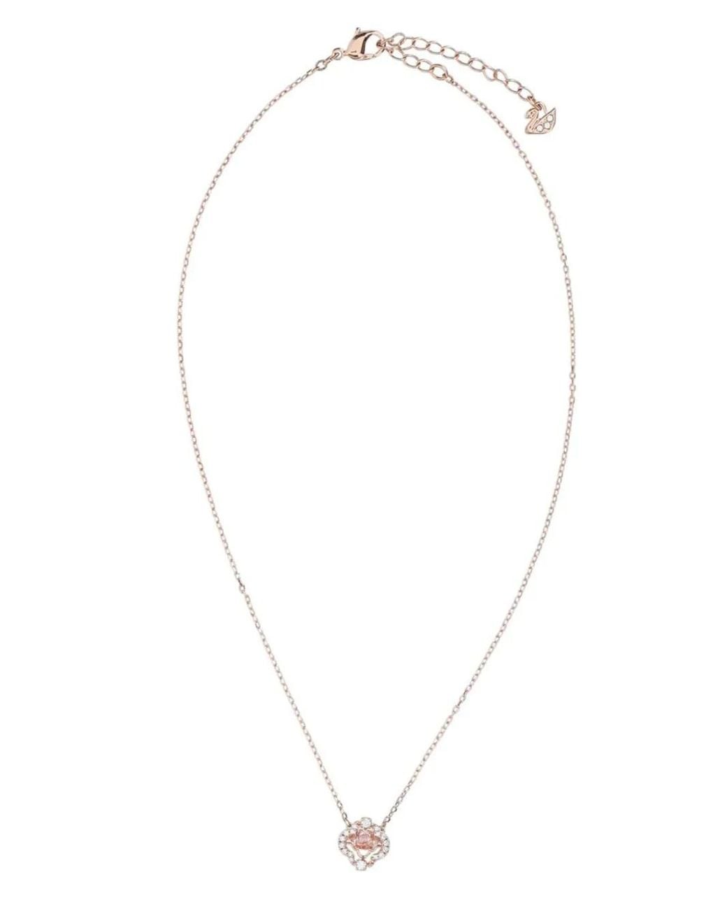 Swarovski White Sparkling Dance Necklace