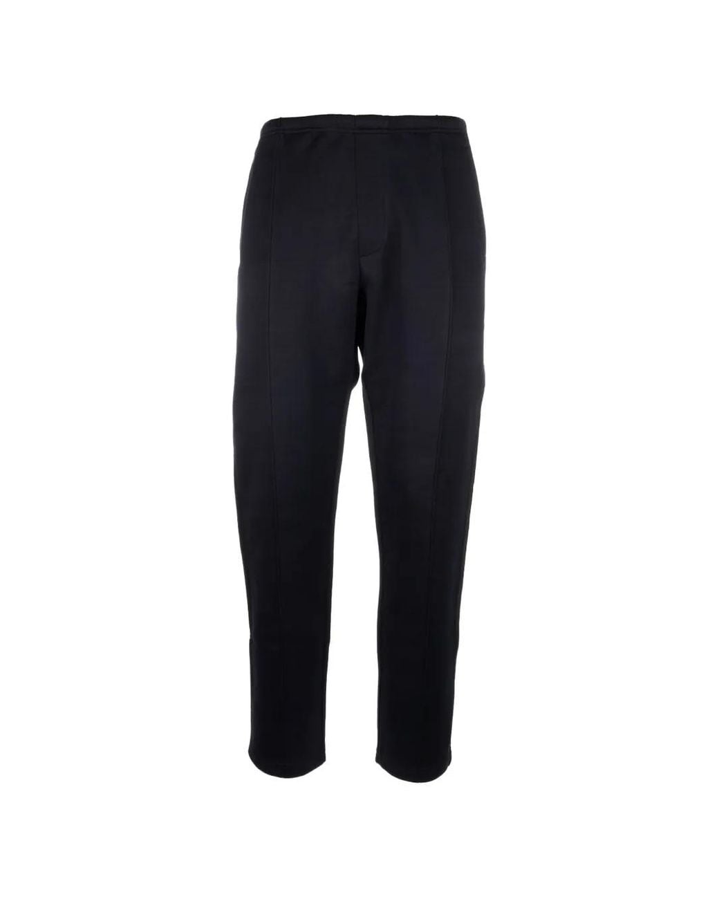 Prada Blue Cotton-Fleece Pants With Re-Nylon Details for men