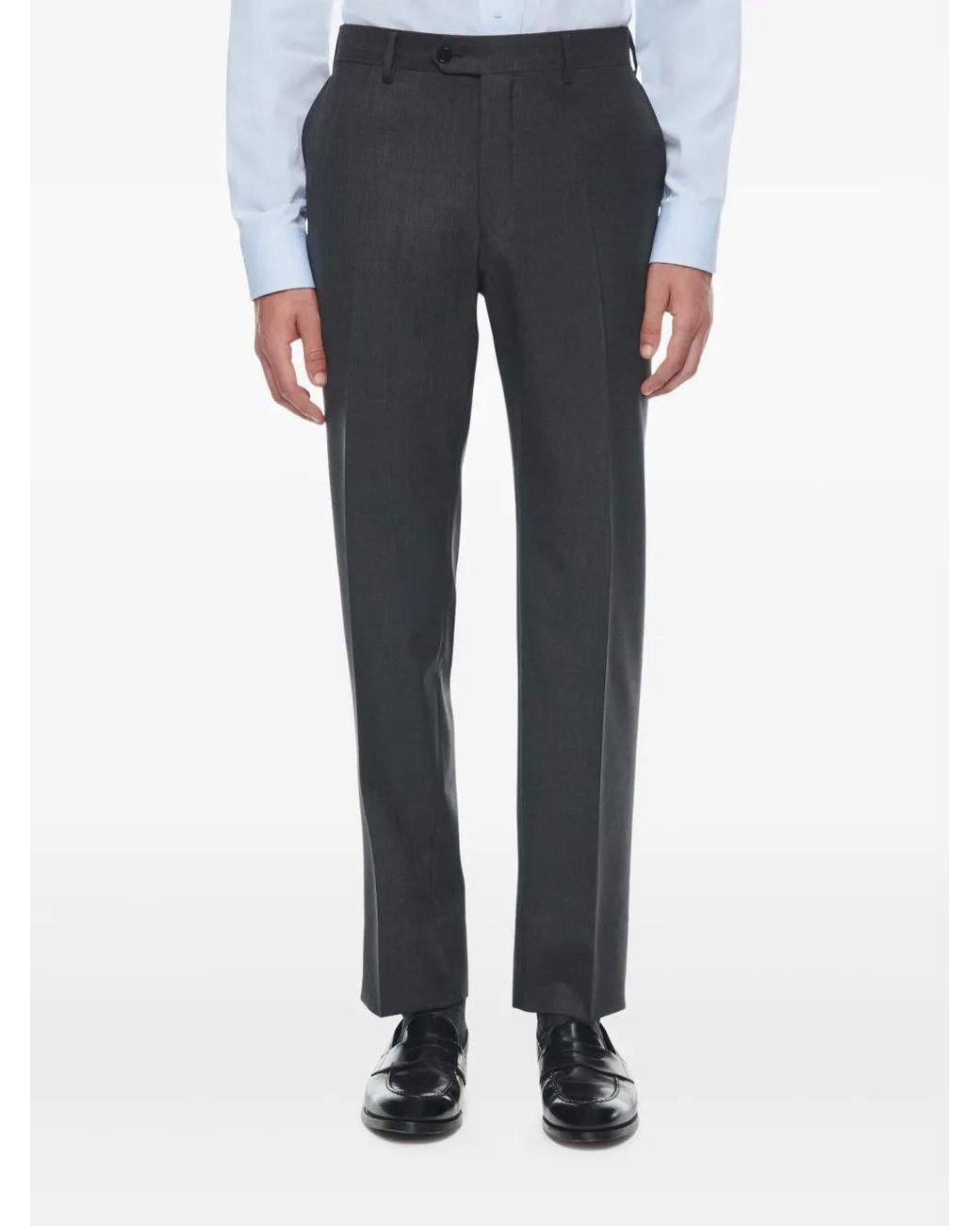 Fursac Blue Tailored Trousers for men