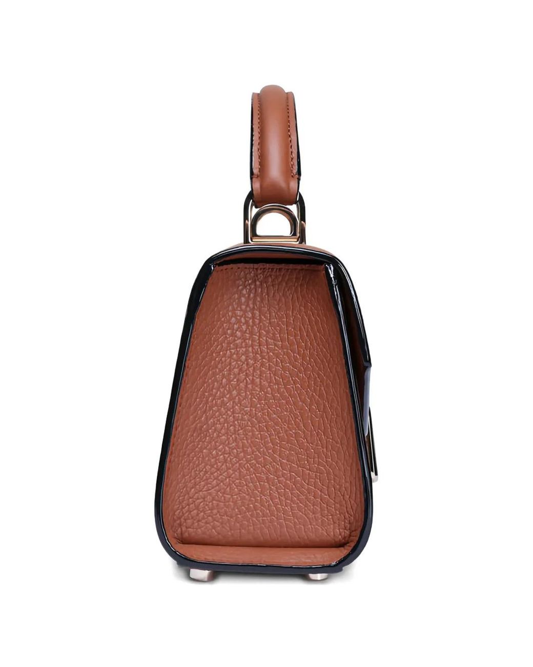Moreau Pink Small Ana Top-Handle Tote Bag