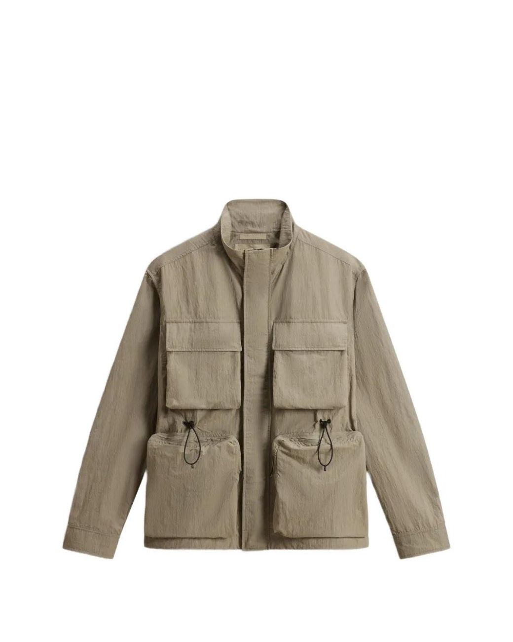 Woolrich Natural Olmetex Jacket for men