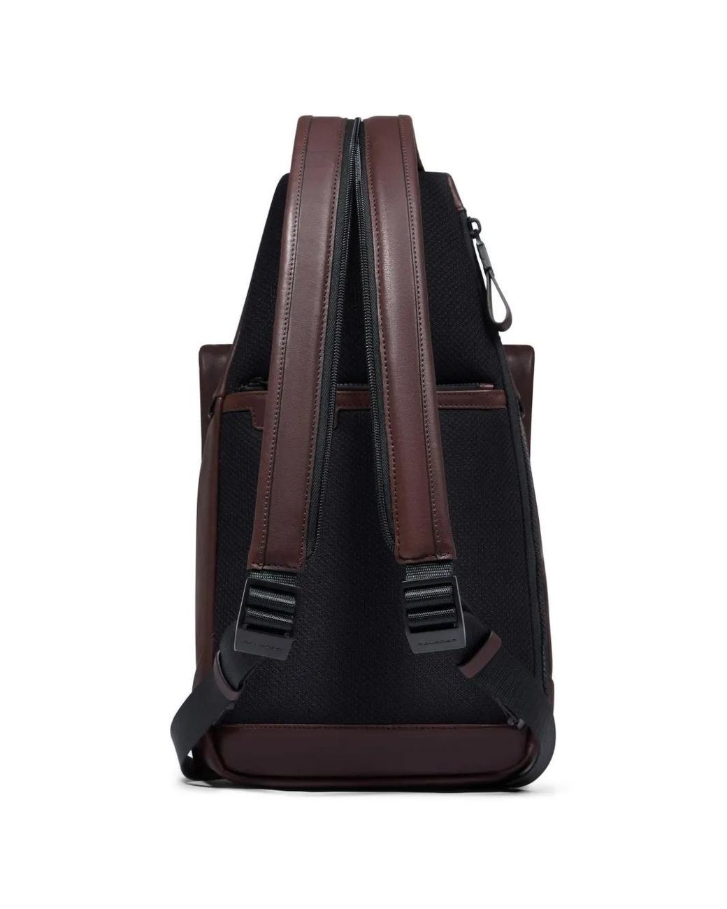 Piquadro Brown Convertible-Backpack Sling Bag for men