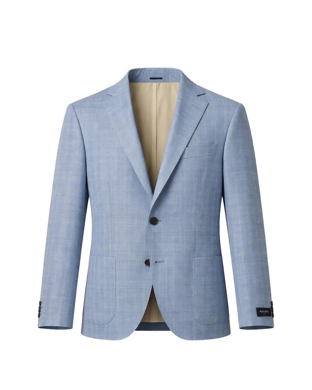 Tombolini Blue Blazer Rena Droit À Carreaux for men
